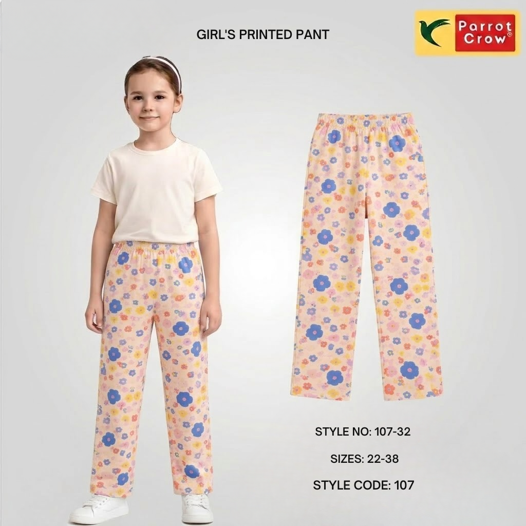 Girls SJ Printed Pant