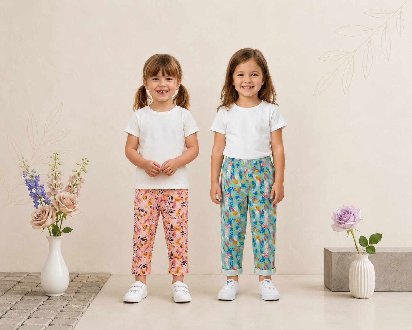 Girls Dailywear Pant (Pack 2)