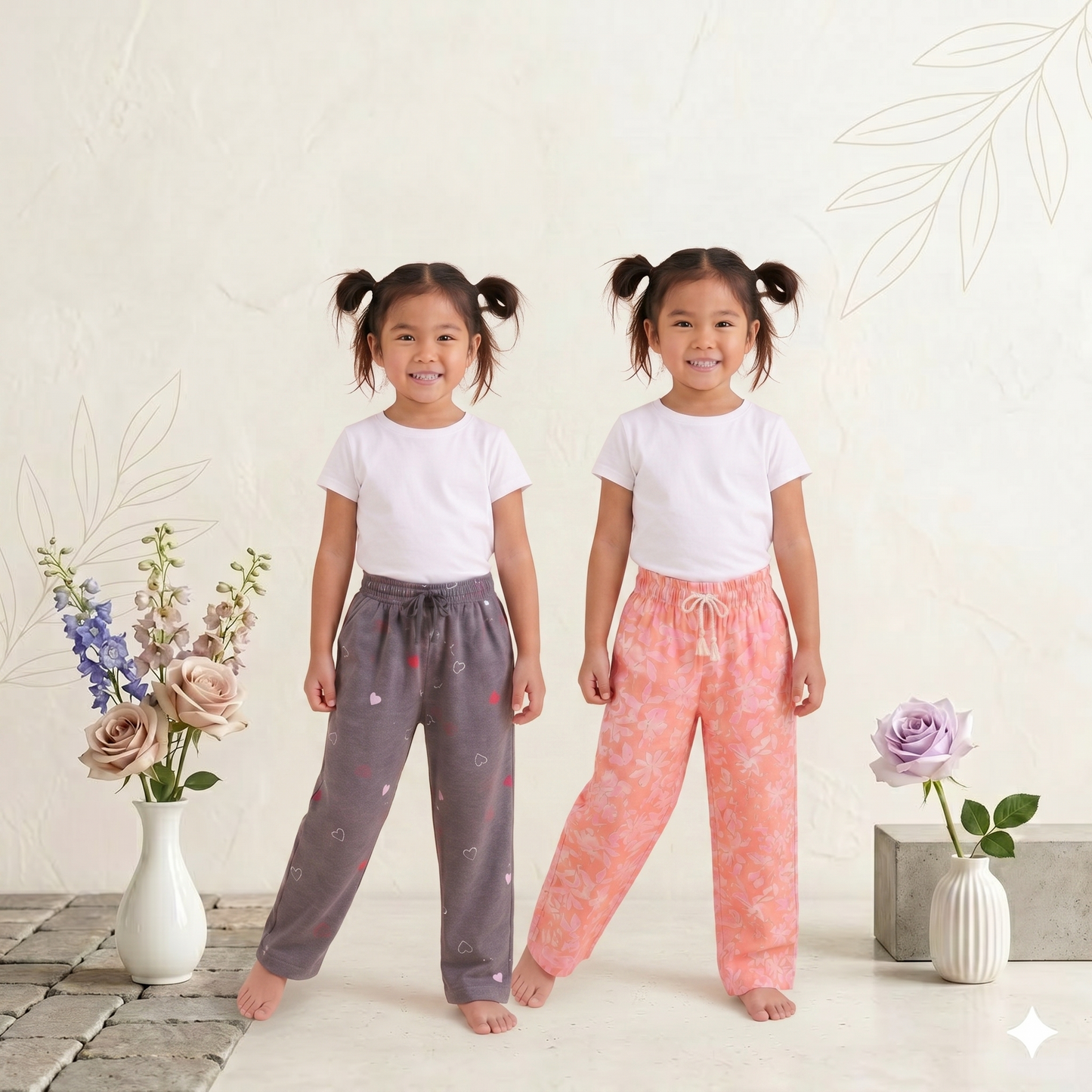 Girls Joggers - menu (Pack 2)