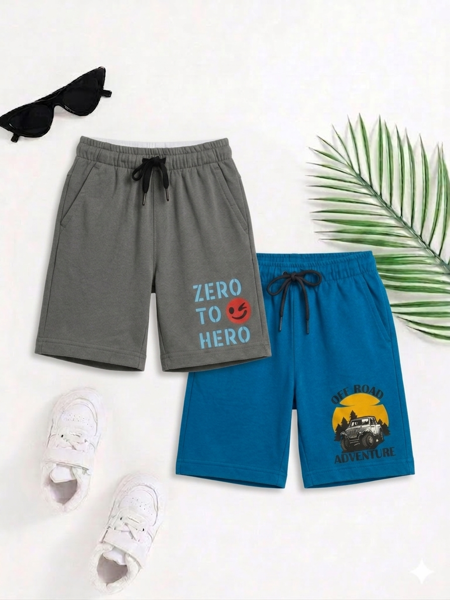 Boys Shorts -Pack of 2