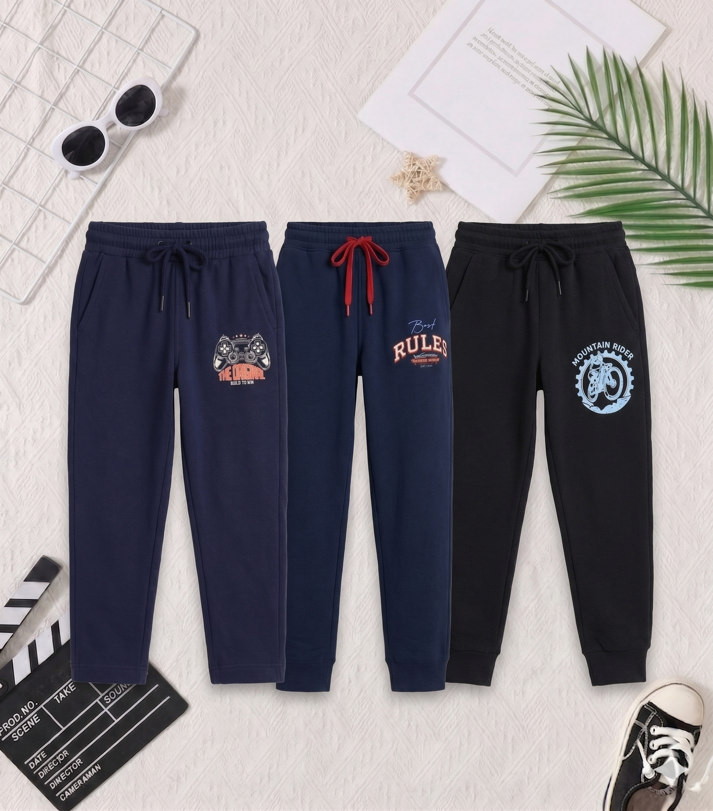 Boys Joggers - Pack of 3