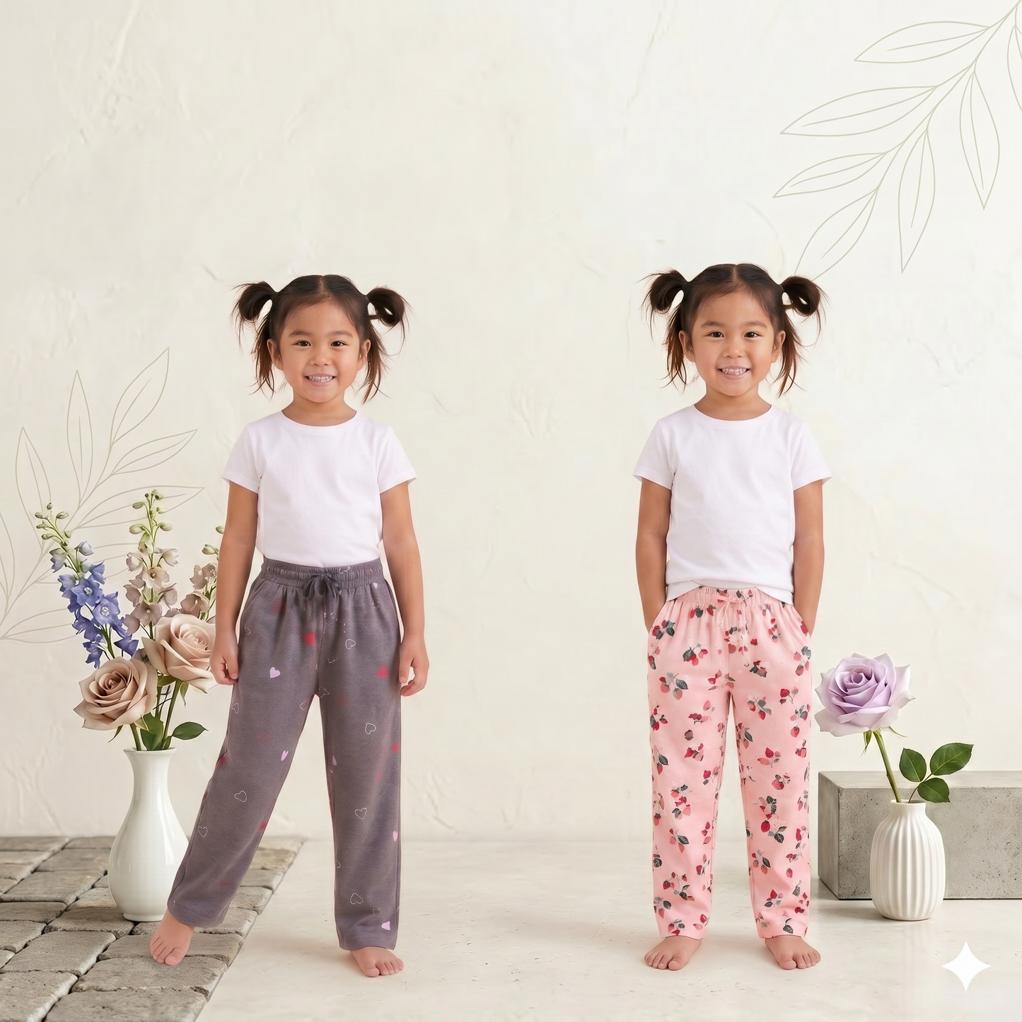 Girls Joggers - menu (Pack 2)
