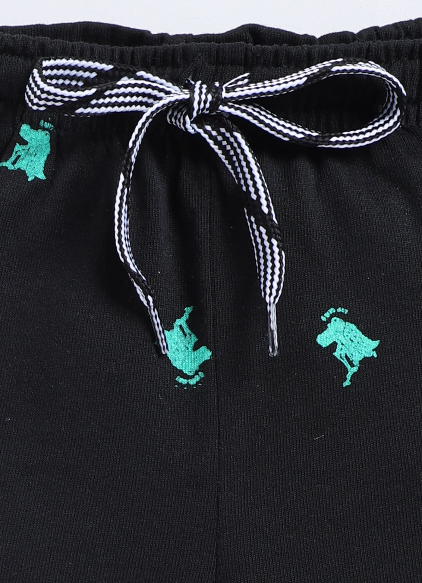 Black - Cotton Boys Shorts - ParrotCrow