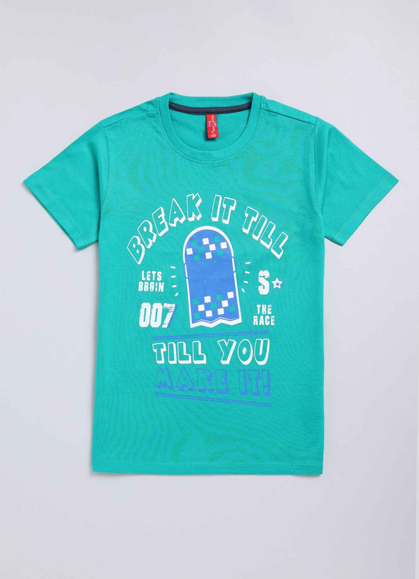 Break it till you make it cotton t-shirt for boys - ParrotCrow