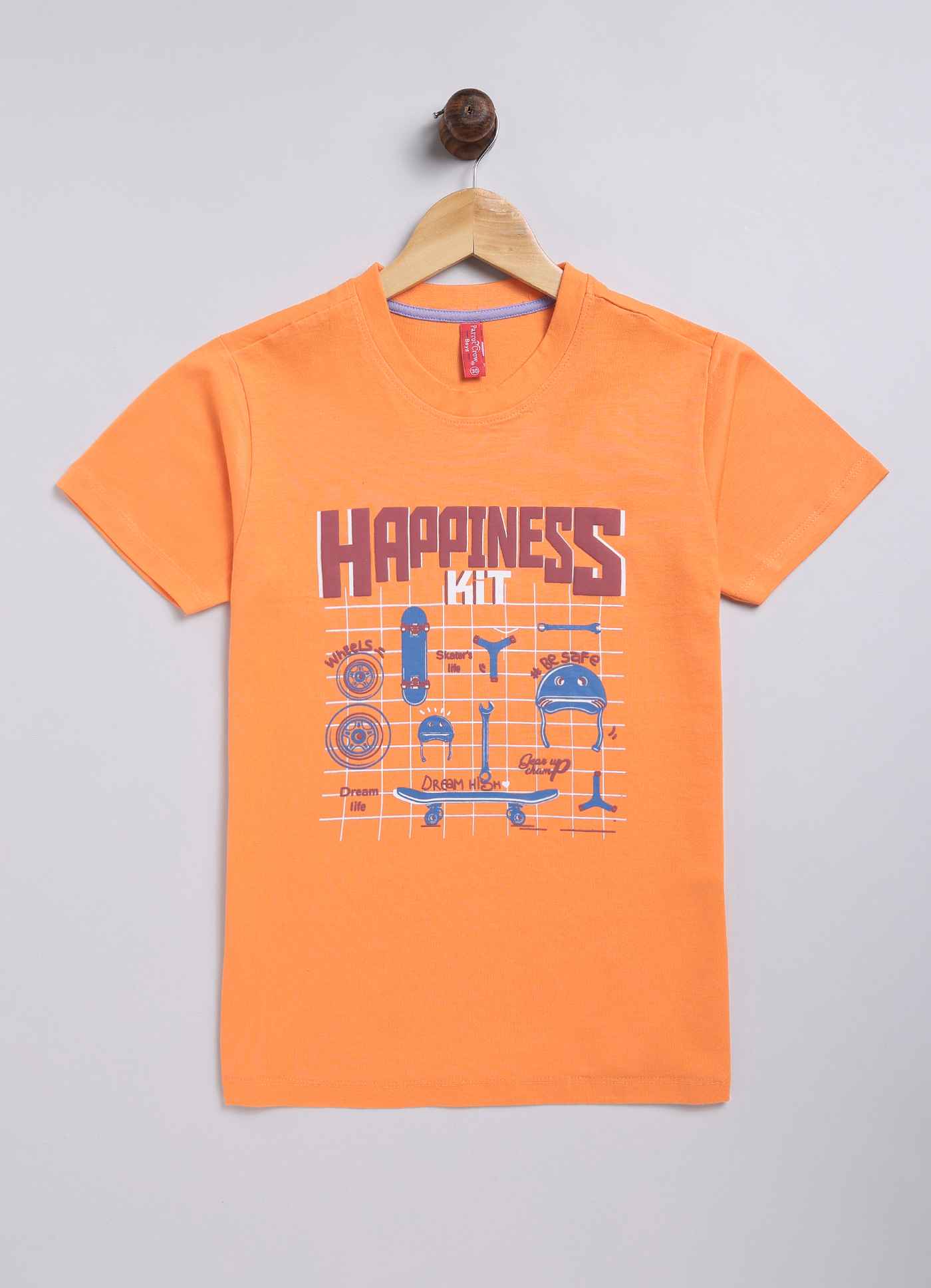 Happiness kit cotton t-shirt for boys - ParrotCrow