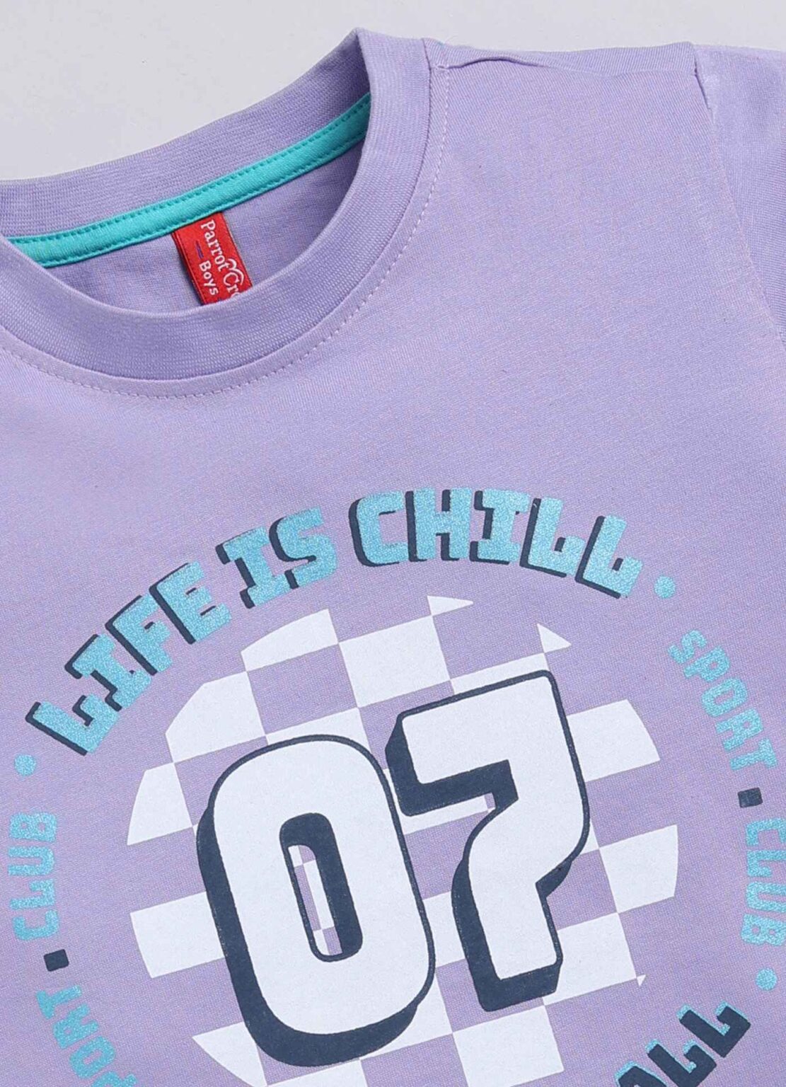 Life is chill boy sport club with football - ParrotCrow