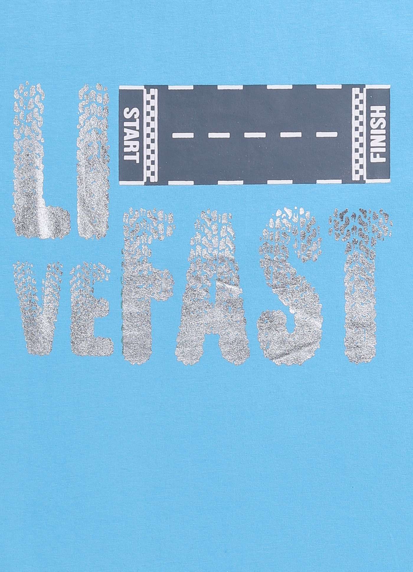 racing track print cotton t-shirt for boys - ParrotCrow