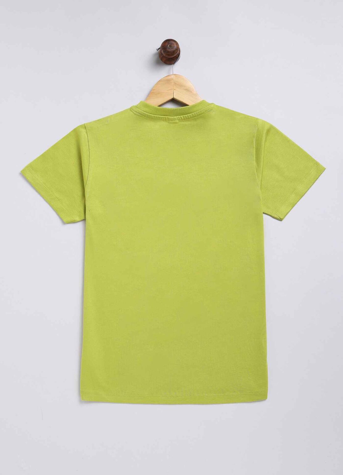 Roar Cotton Midnight Lemon Green T-Shirt for Boys – Soft & Comfortable - ParrotCrow