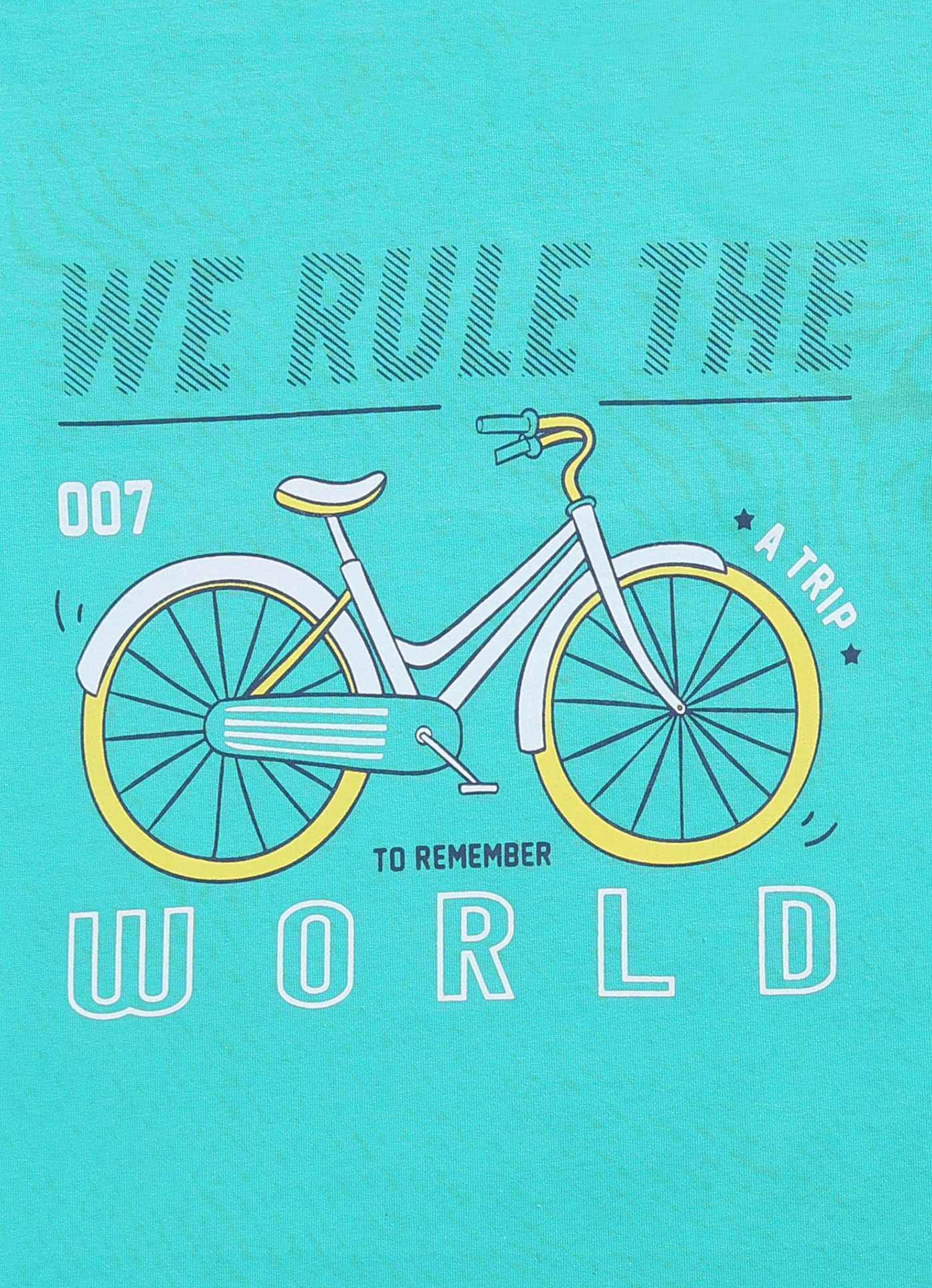 We rule the world cotton t-shirt for boys - ParrotCrow