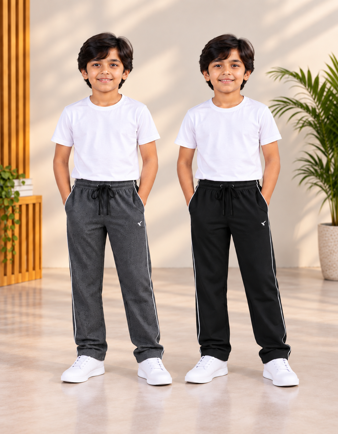 Boy's CVC pants Pack 2