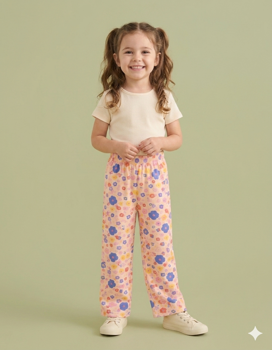 Girls SJ Printed Pant – Comfort &amp; Style for Everyday Wear