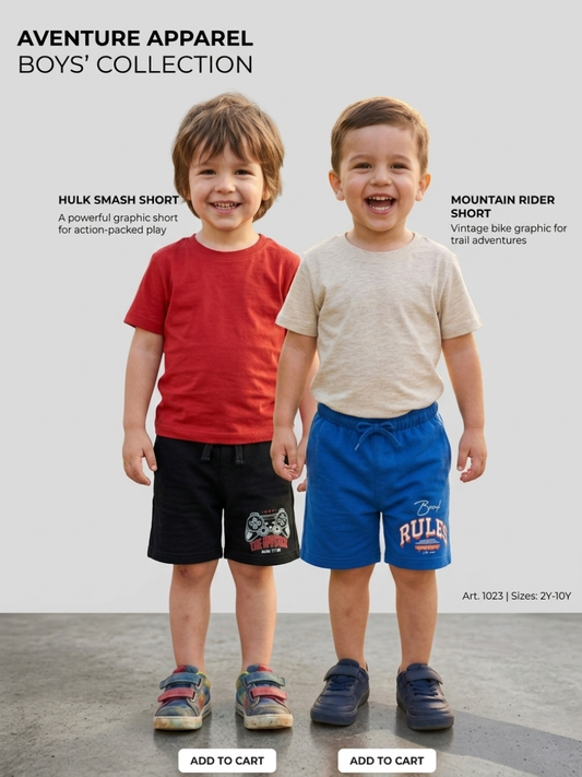 Boys Shorts – Pack of 2