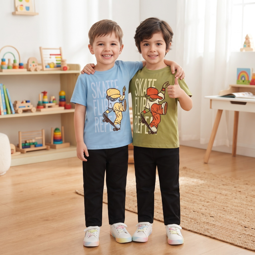 Boys T-Shirt Pack of 2