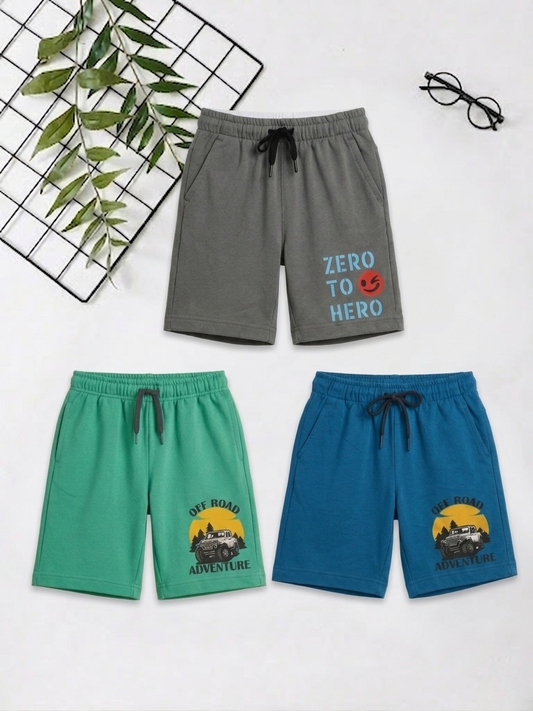 Boys Shorts – Pack of 3