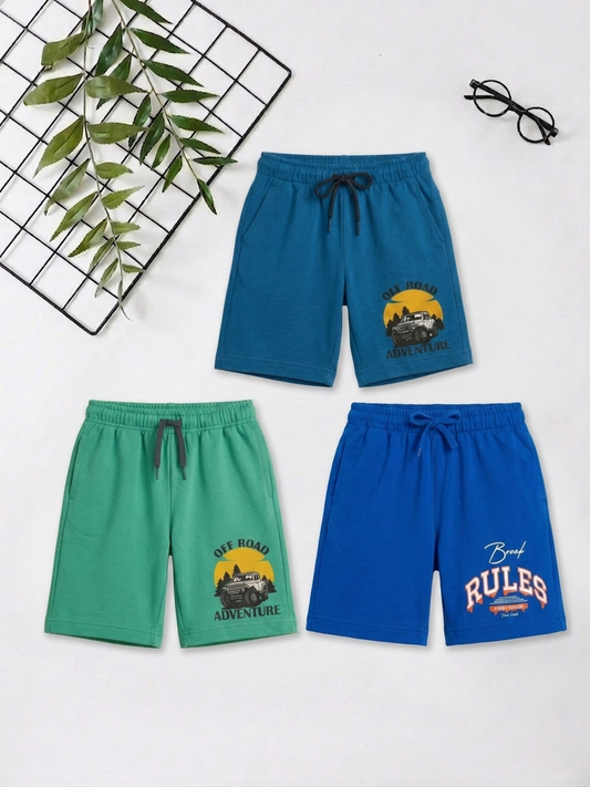 Boys Shorts – Pack of 3