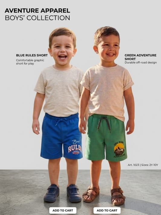 Boys Shorts – Pack of 2