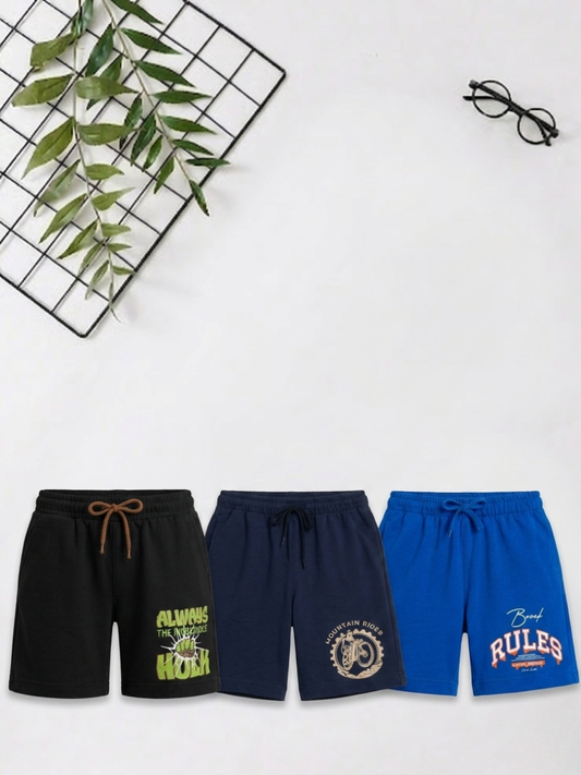 Boys Shorts – Pack of 3