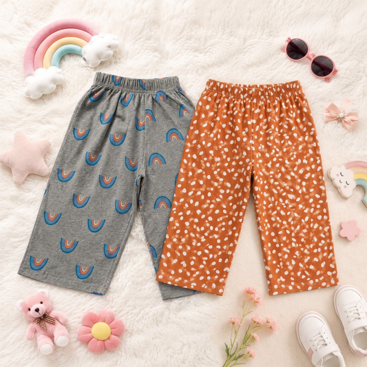 Girls Capri Pant - Pack of 2