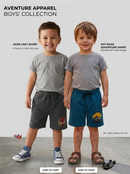 Boys Shorts – Pack of 2