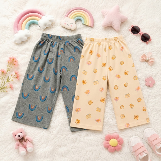 Girls Capri Pant - Pack of 2