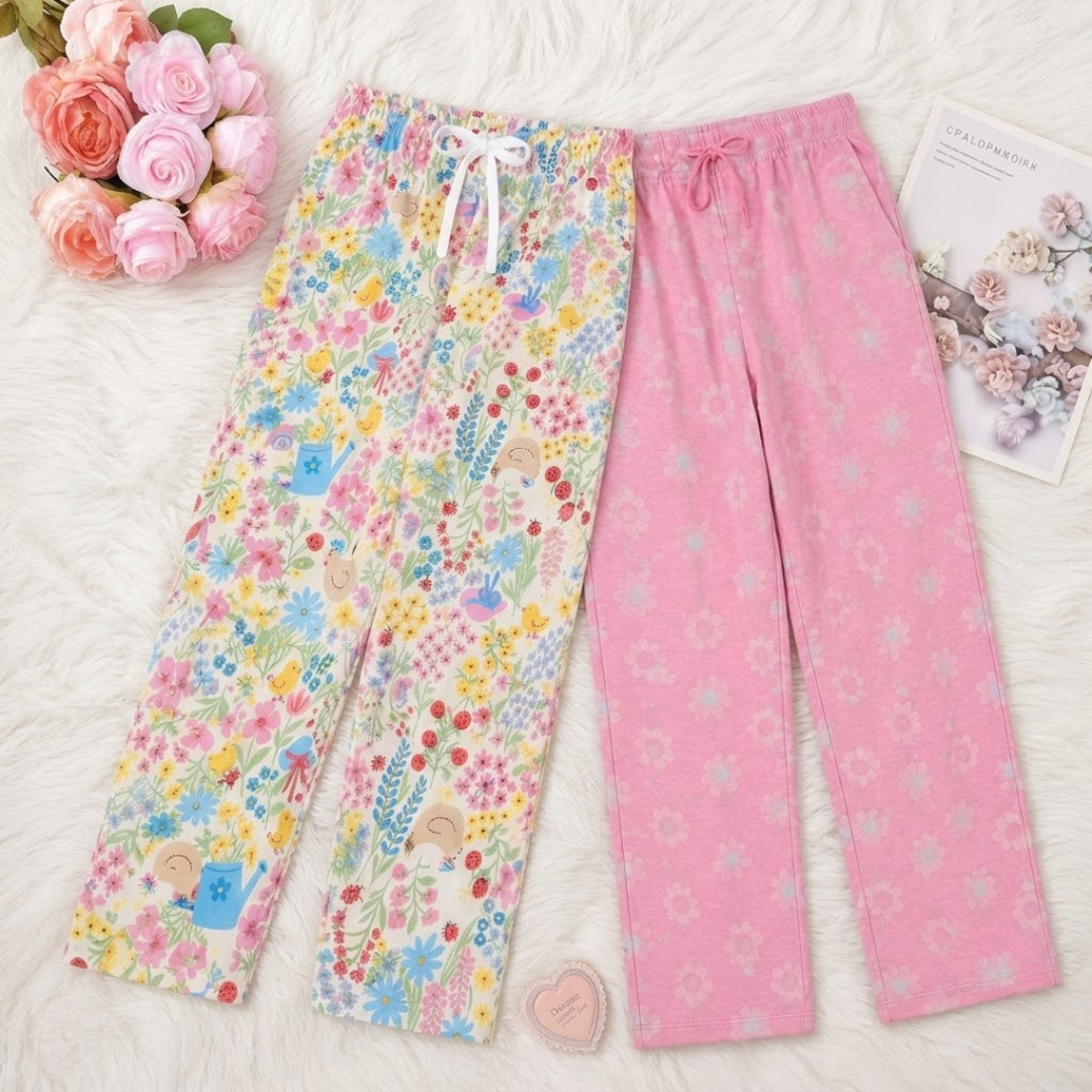Girls Joggers - Pack of 2