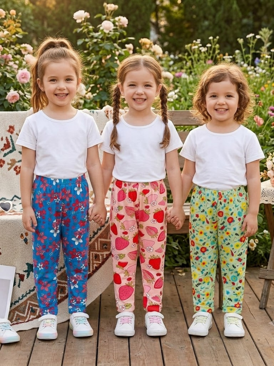 Girls Daily Wear Pant – Pack of 3