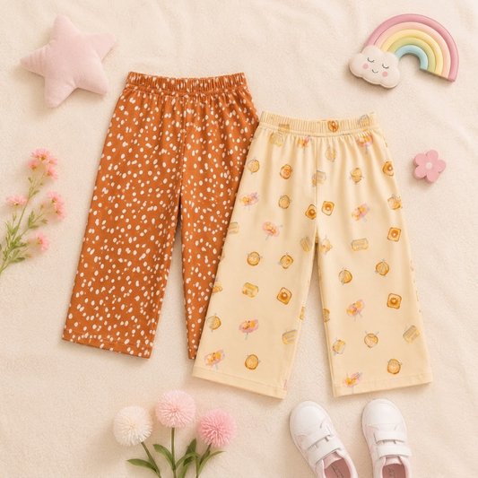 Girls Capri Pant - Pack of 2