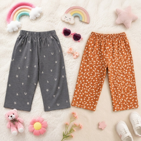 Girls Capri Pant - Pack of 2