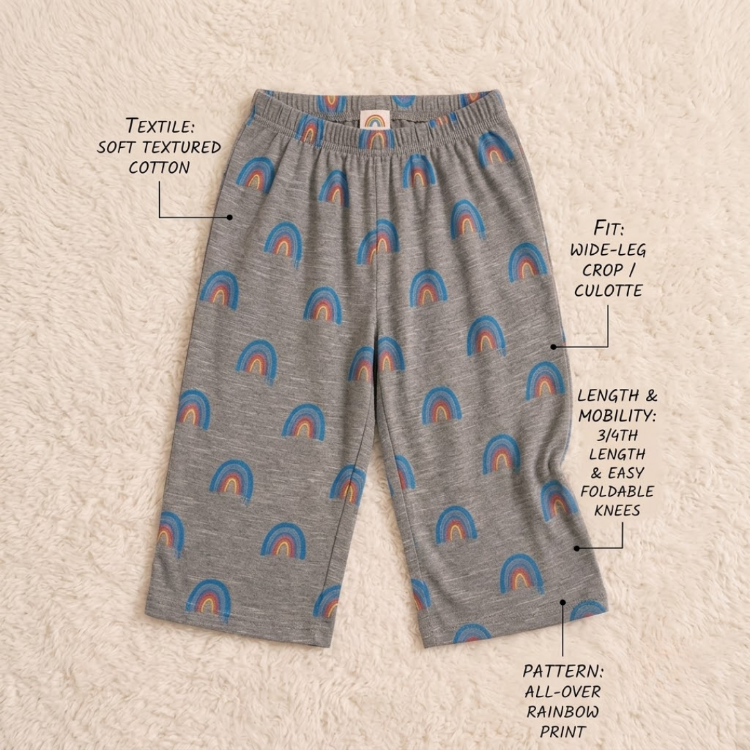 Girls Capri Pant - Pack of 2