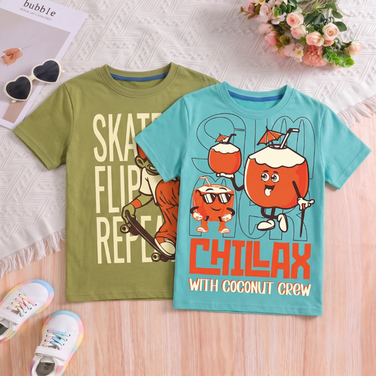 Boys T-Shirt Pack of 2