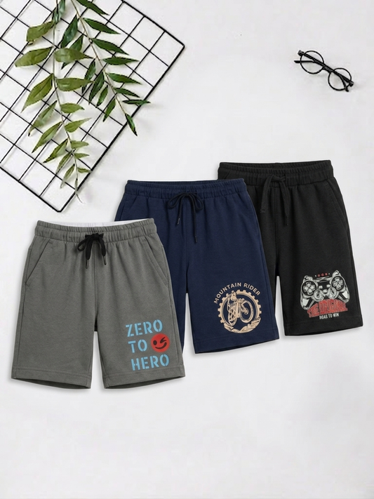Boys Shorts – Pack of 3