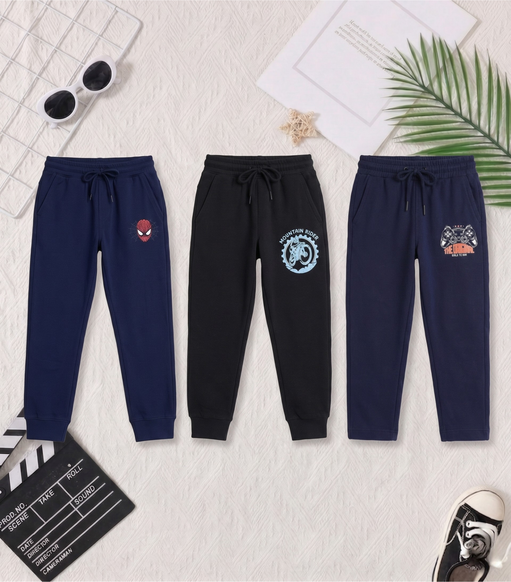 Boys Joggers - Pack of 3