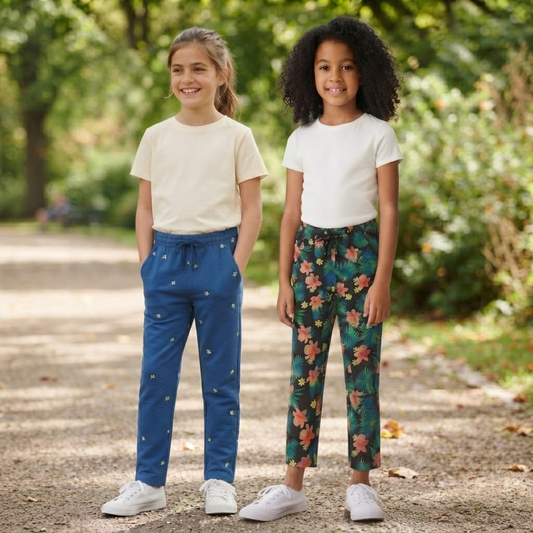 Girls Joggers - Pack of 2