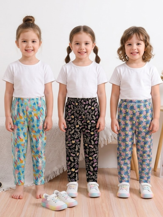 Girls Daily Wear Pant – Pack of 3