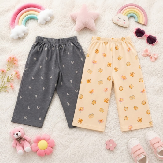 Girls Capri Pant - Pack of 2