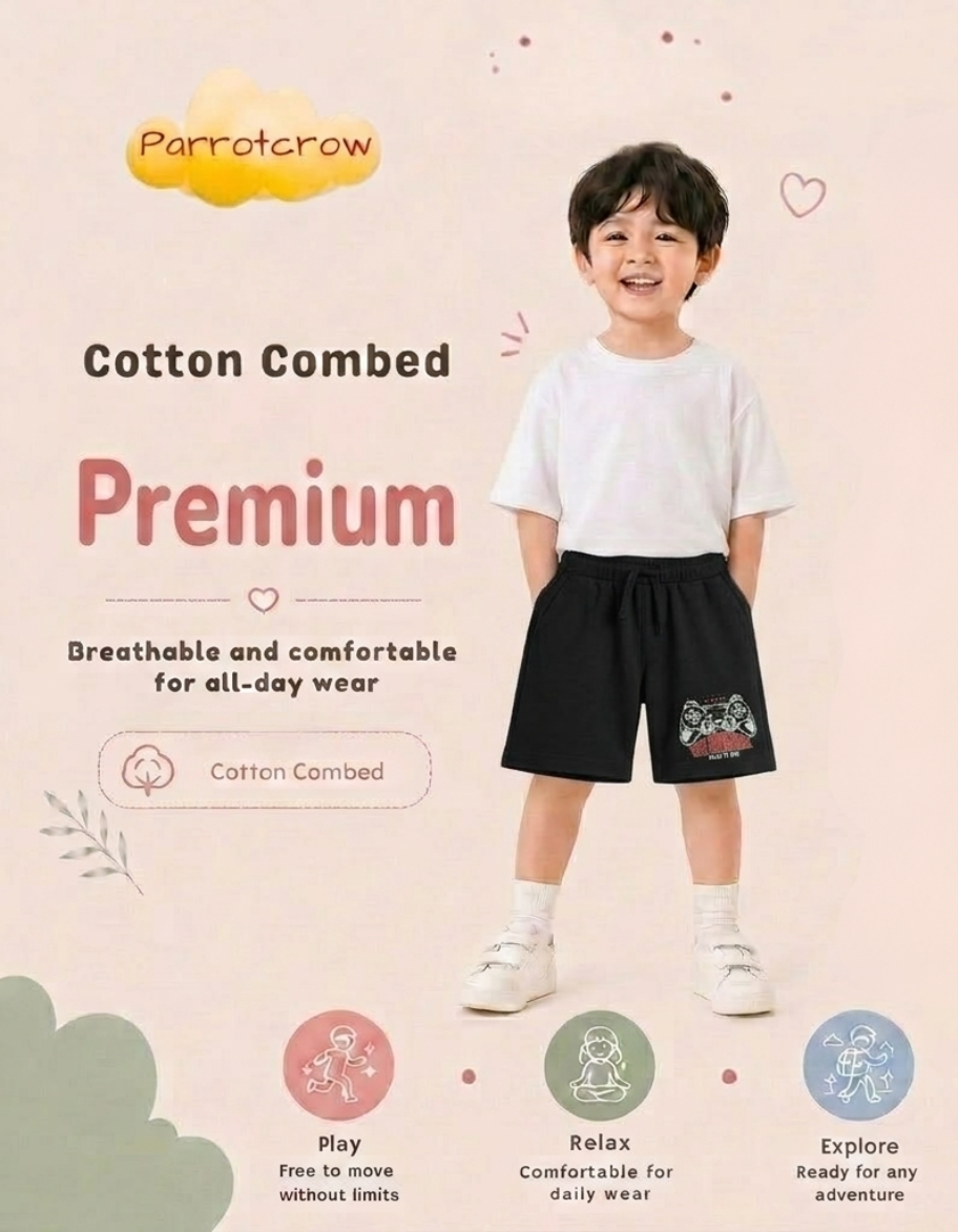 Boys Shorts - Pack of 3