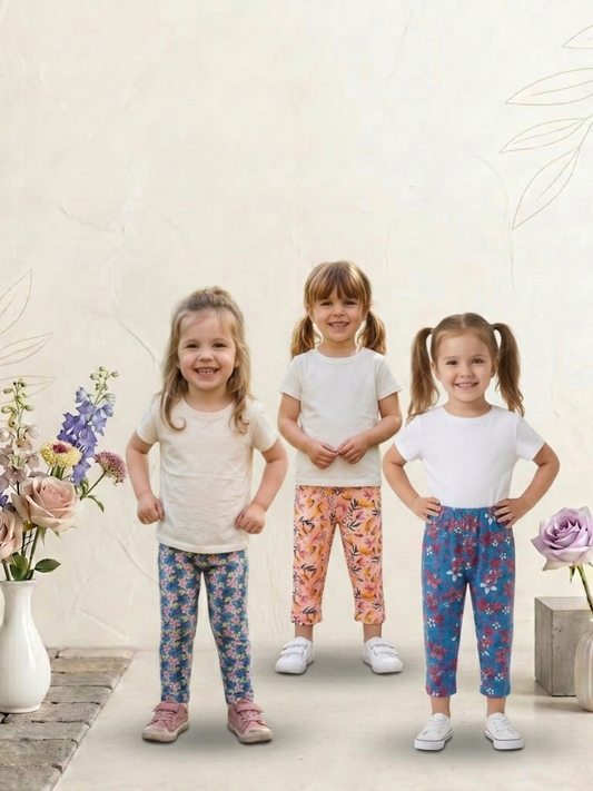 Girls Daily Wear Pant – Pack of 3