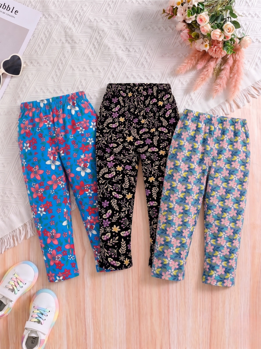 Girls Daily Wear Pant – Pack of 3