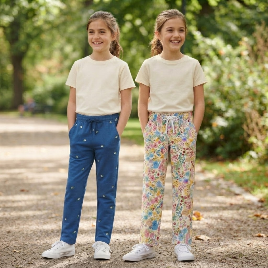 Girls Joggers - Pack of 2