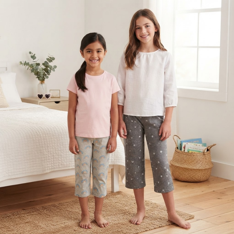 Girls Capri Pant - Pack of 2