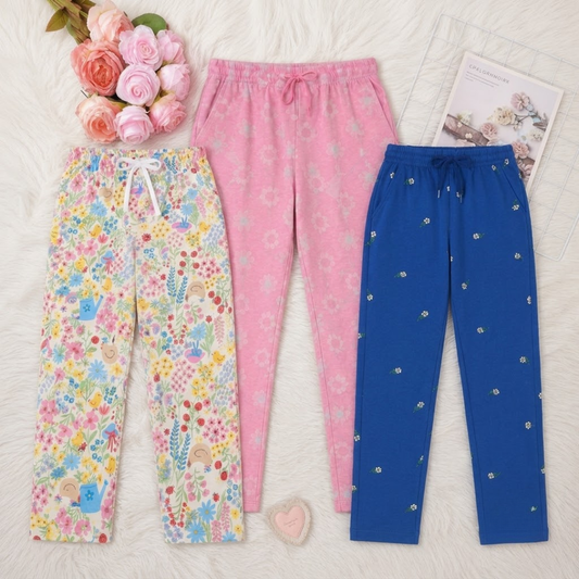 Girls Joggers - Pack of 3