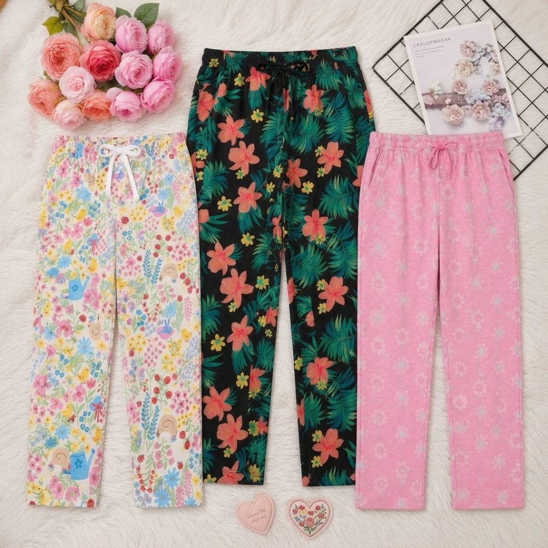 Girls Joggers - Pack of 3