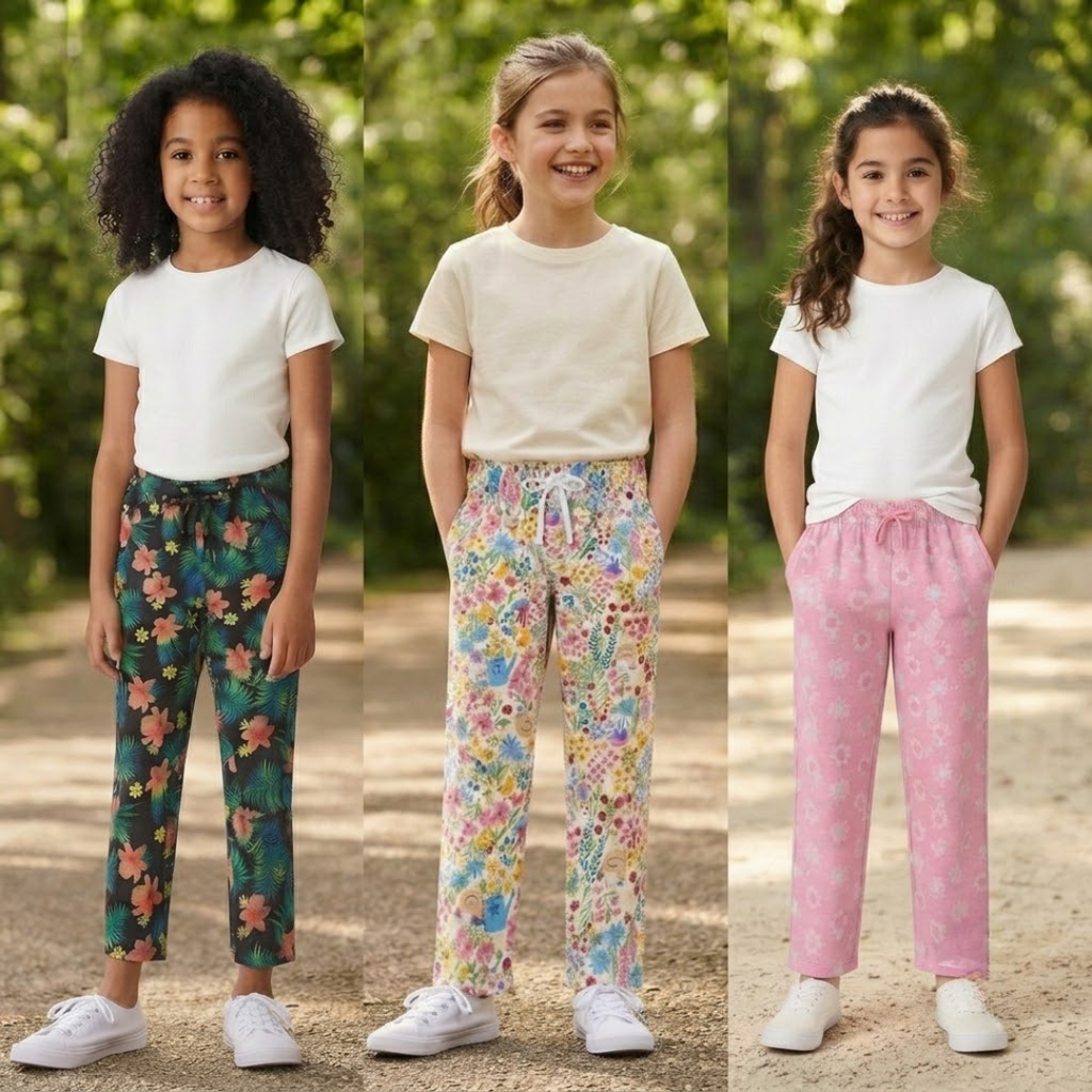 Girls Joggers - Pack of 3