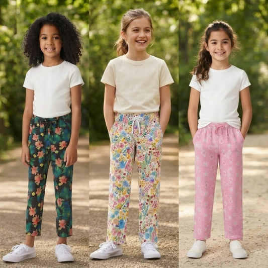Girls Joggers - Pack of 3