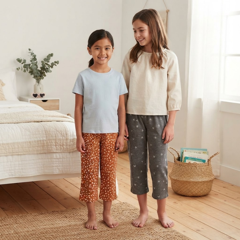 Girls Capri Pant - Pack of 2