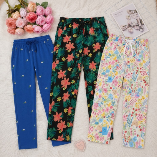 Girls Joggers - Pack of 3