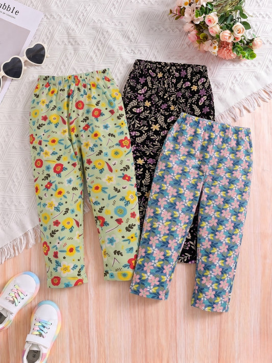 Girls Daily Wear Pant – Pack of 3
