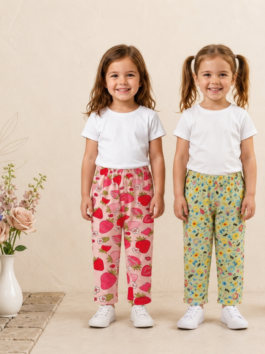 Girls Daily Wear Pant – Pack of 2