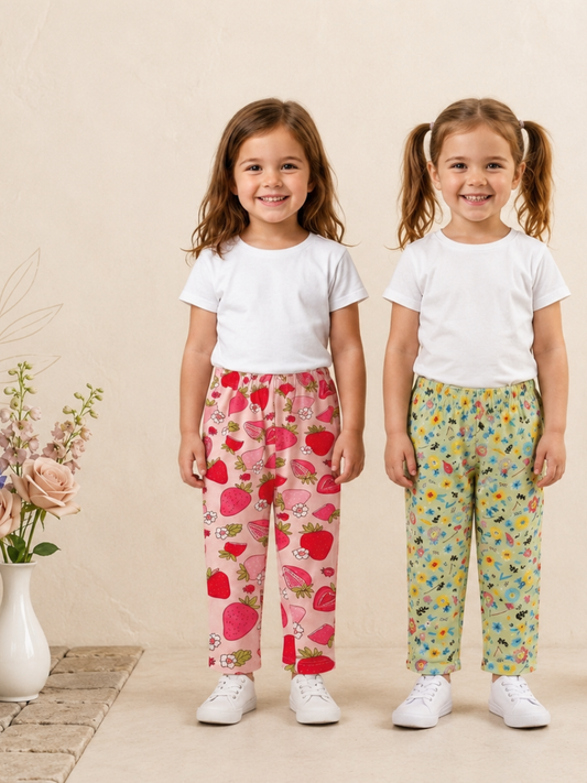 Girls Daily Wear Pant – Pack of 2