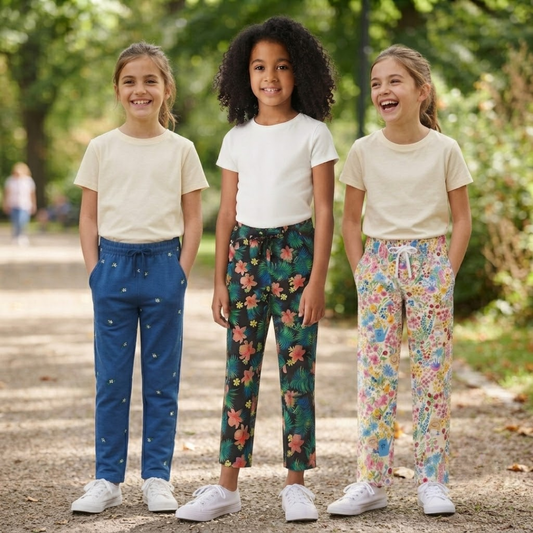 Girls Joggers - Pack of 3